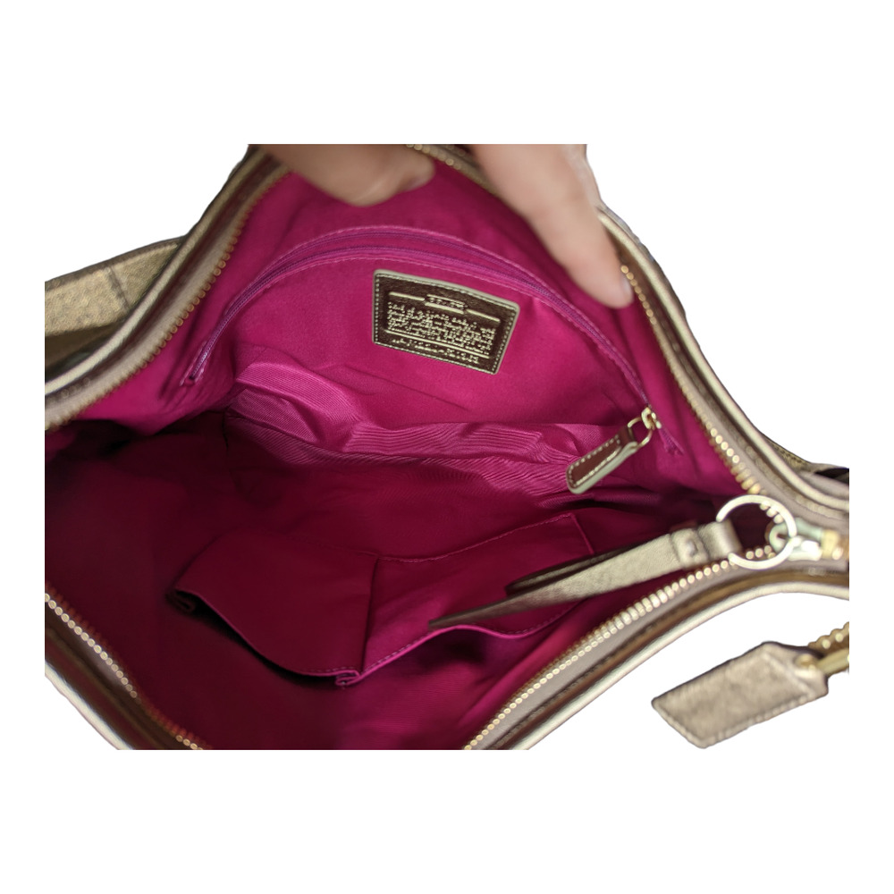 Coach Peyton Tatersall Convertible Hobo Purse NWOT - Picture 9 of 10